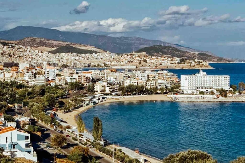 Seaside Apartment In Kalamitsa Area Kavala Eksteriør billede