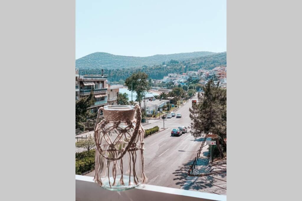Seaside Apartment In Kalamitsa Area Kavala Eksteriør billede